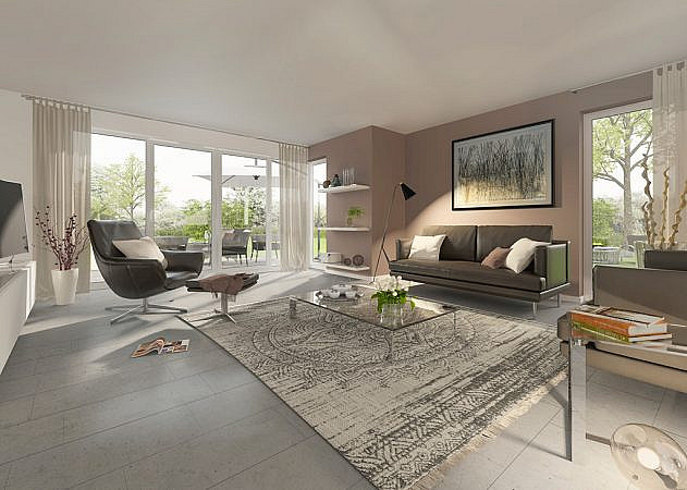 Kurfürstenweg - Ansicht Wohnzimmer
